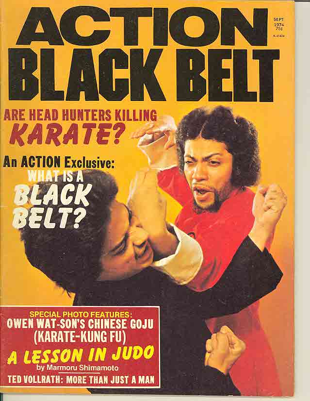 09/74 Action Black Belt